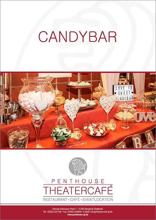 Unsere Preisliste für die Candybar